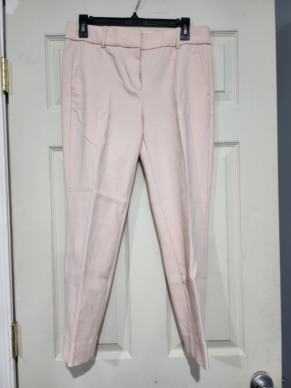1026. Cameron Classic High-Waist Tailored Pants - Light Pink